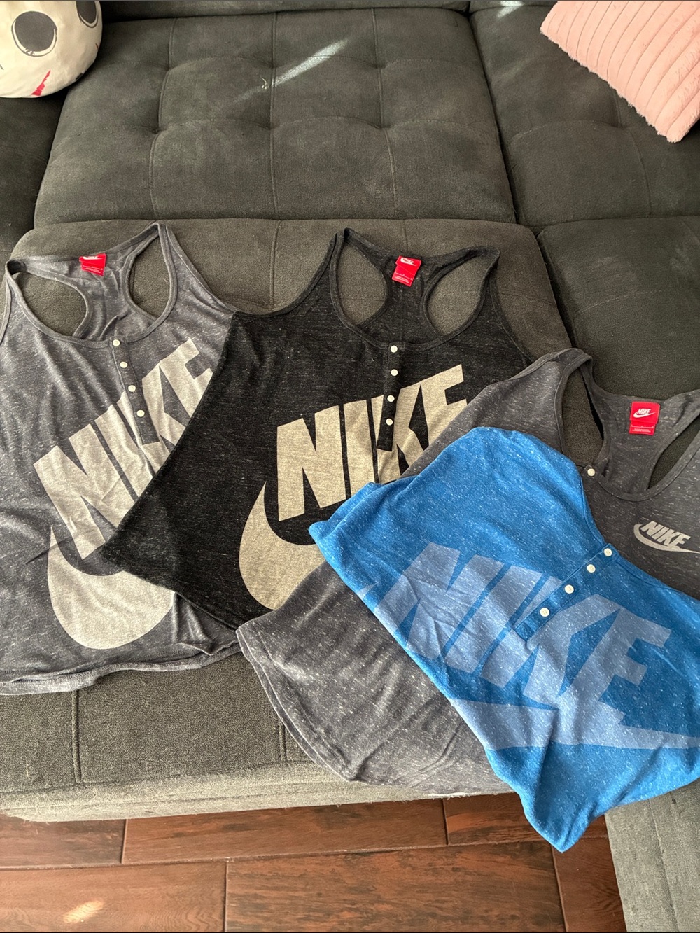 Nike racer back tanks